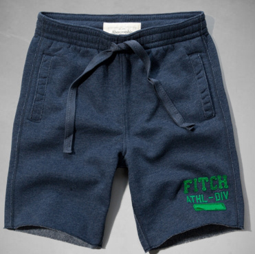 Abercrombie Fitch Hombres Vellón Patalón Corto AF7771
